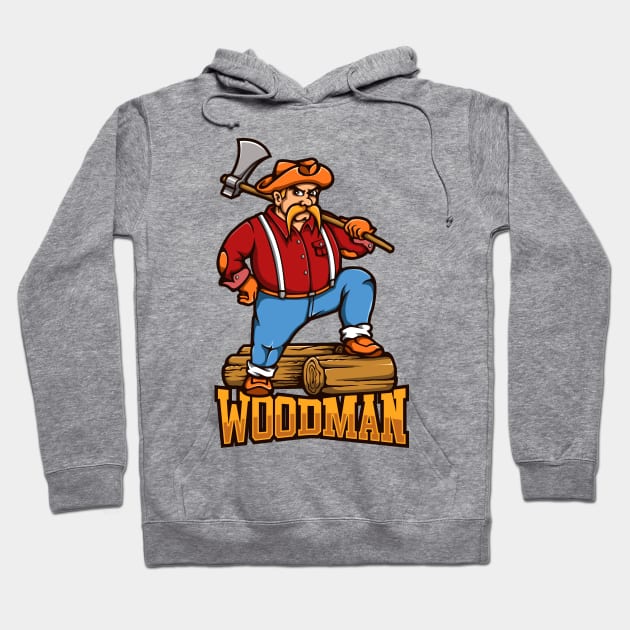 Woodman Hoodie by RadCoolguy